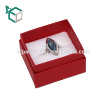 Gift Paper In Packing Luxury Red Rose Ring Box